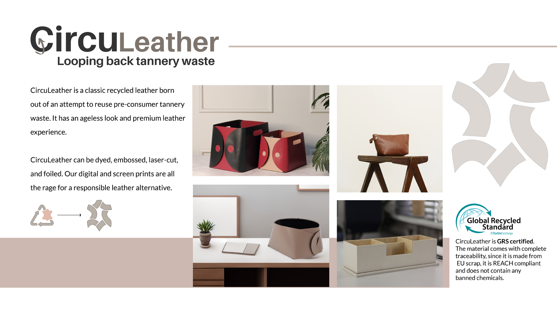 Katran is a biodegradable material made out of shredded cotton fabric waste